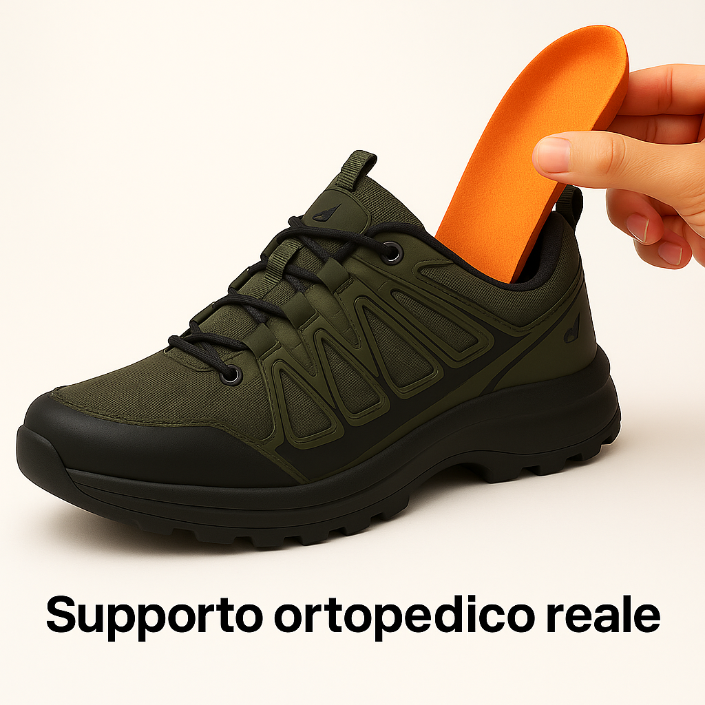Scarpe Trekking Ortopediche - Perfette Per Lunghe Camminate