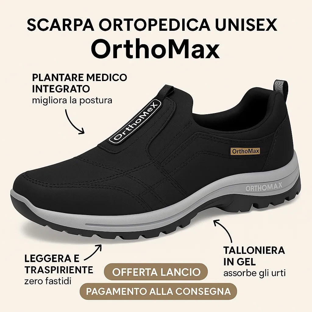 Scarpe Ortopediche Unisex - OrthoMax