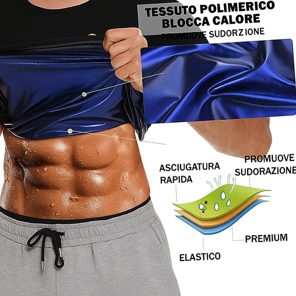 Canotta Snellente Sauna Hot Shapes